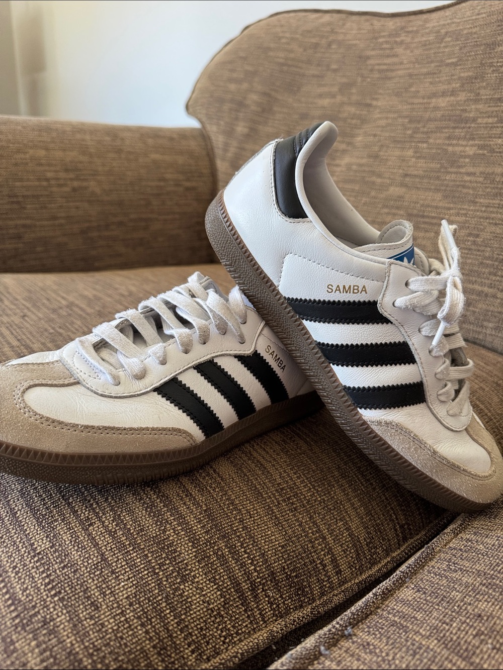 SAMBA ORIGINALS Adidas White, Black, Gum